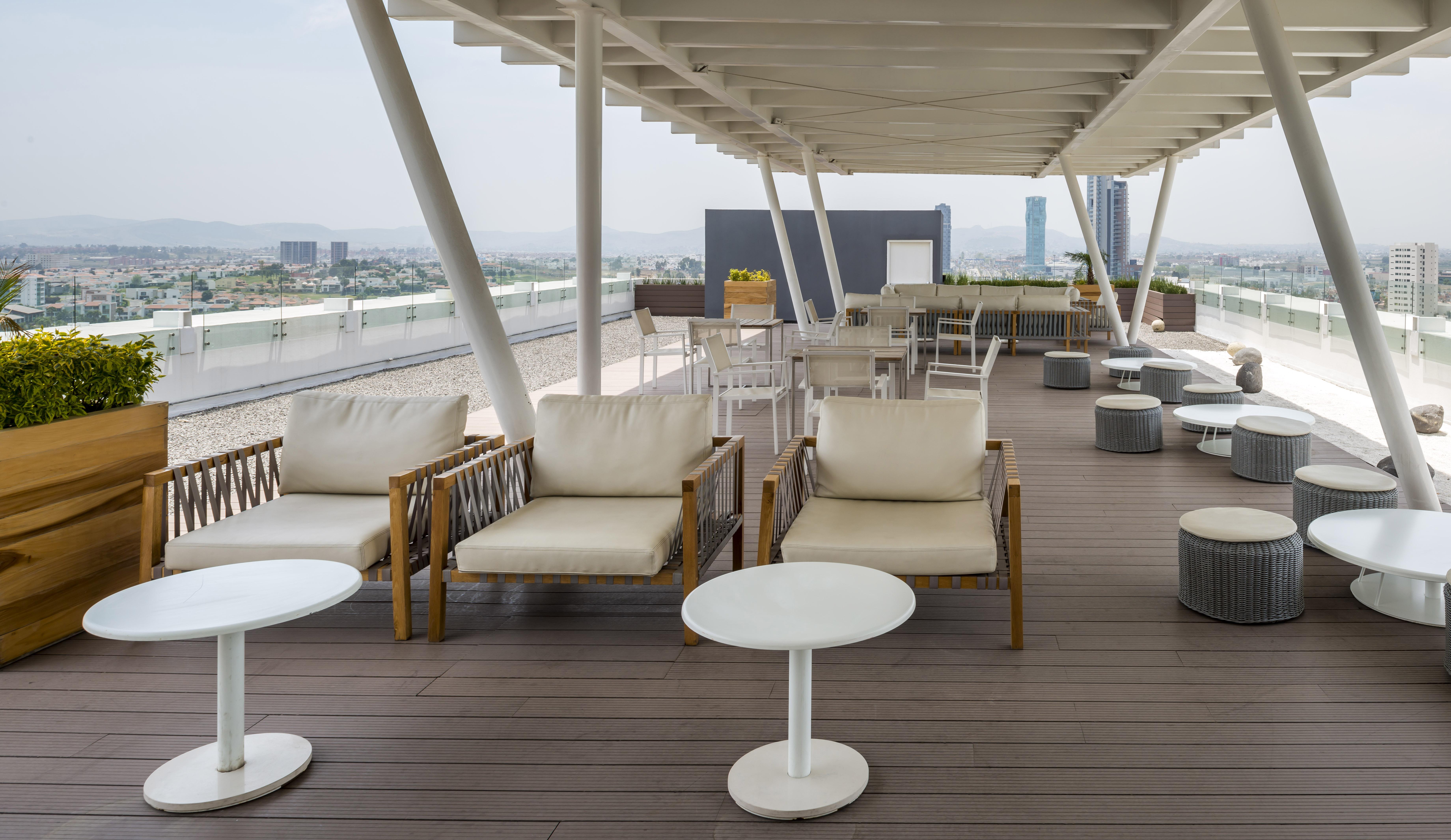 Camino Real Puebla Angelopolis Ξενοδοχείο Εξωτερικό φωτογραφία Rooftop lounge