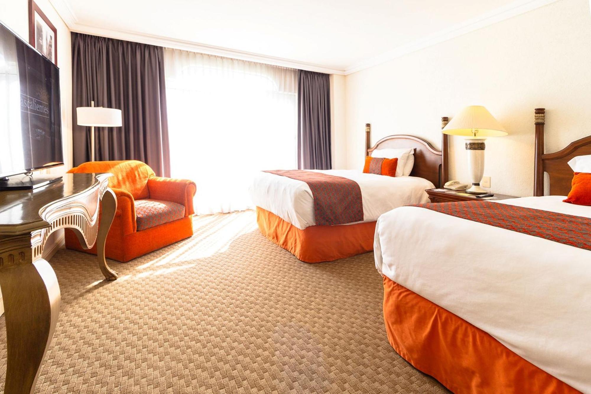 Camino Real Puebla Angelopolis Ξενοδοχείο Εξωτερικό φωτογραφία A room at the Hilton Garden Inn